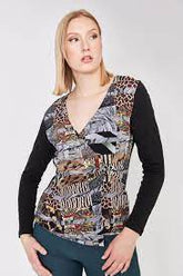 STYLE 73652 DOLCEZZA V-NECK TOP -